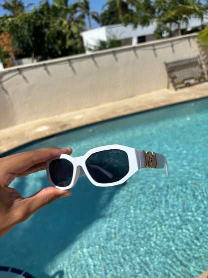 SUNGLASSES VERSACE MEDUSA WHITE