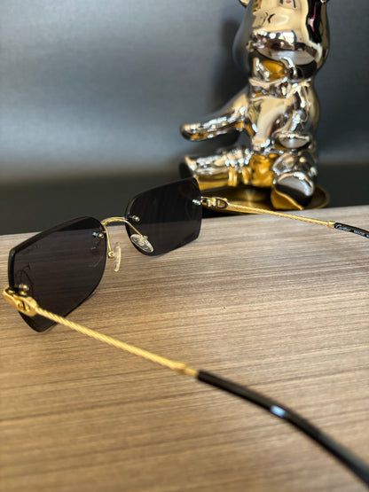 SUNGLASSES CARTIER ROPE GOLD