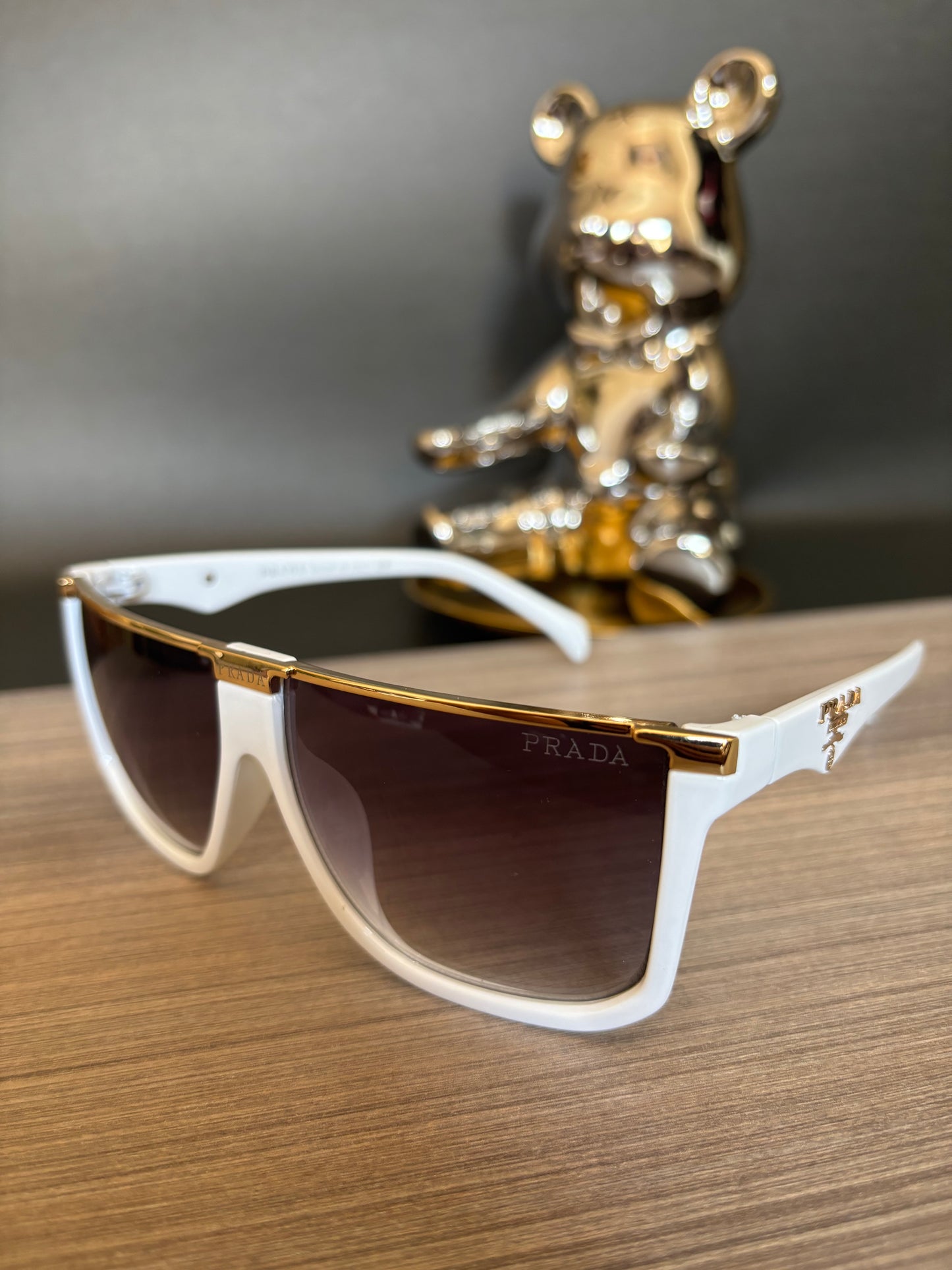 SUNGLASSES PRADA WHITE