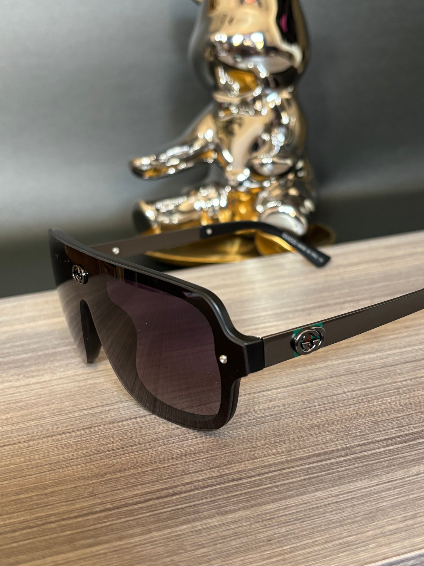 SUNGLASSES GUCCI LOGO GC BLACK