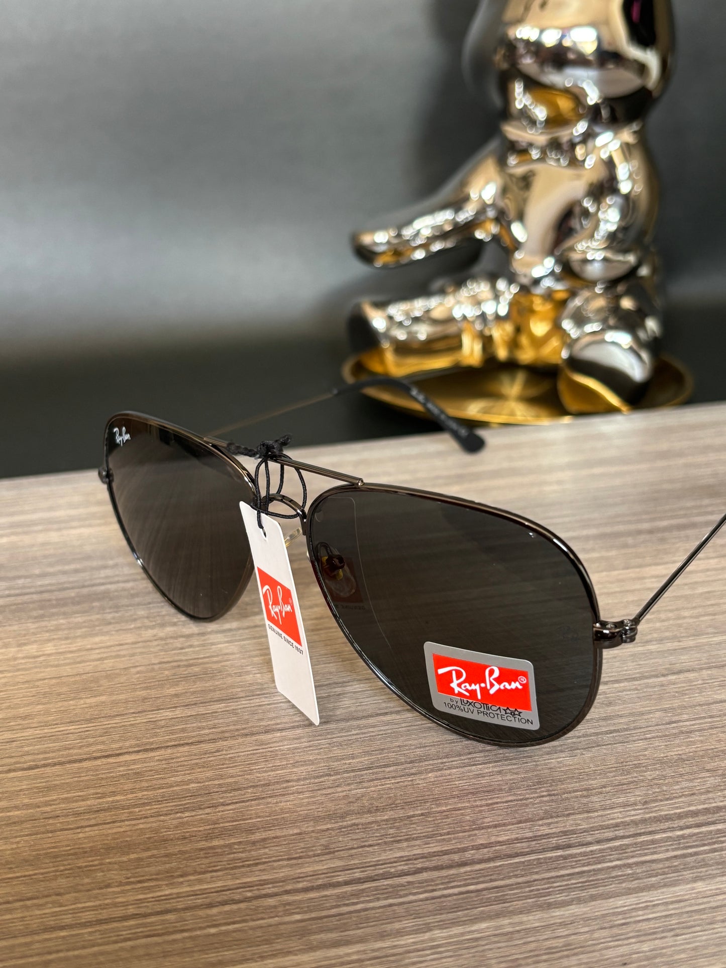 SUNGLASSES RAYBAN AVIATOR BLACK